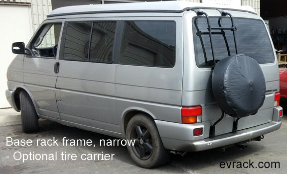 Eurovan rack tire carrier
