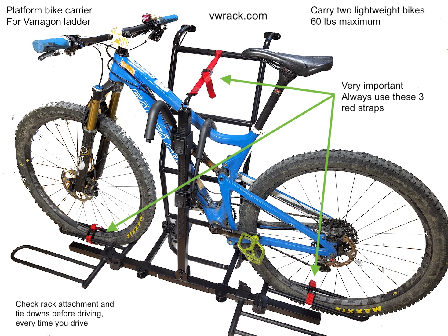 Vanagon bike rack