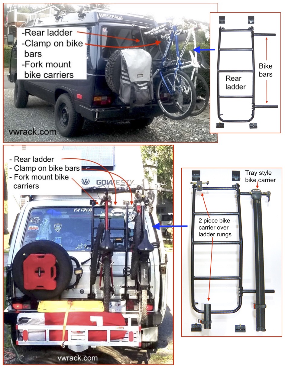 Vanagon bike carrier racks