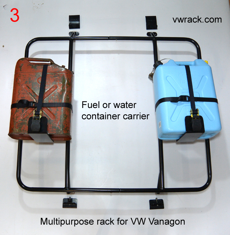 VW Vanagon jerry can carrier