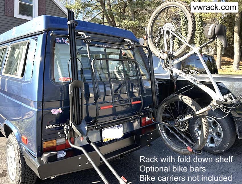 Vanagon rack with bikes